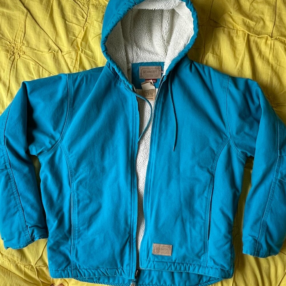 Turquoise Utility Jacket - Picture 4 of 4